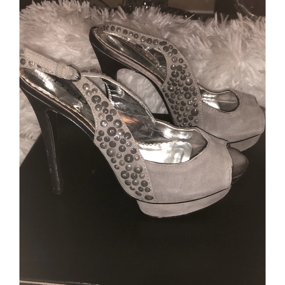 Bebe studded heels